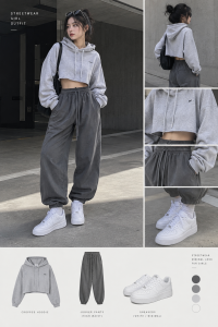 phong cách streetwear cho nữ cổ điển và cá tính